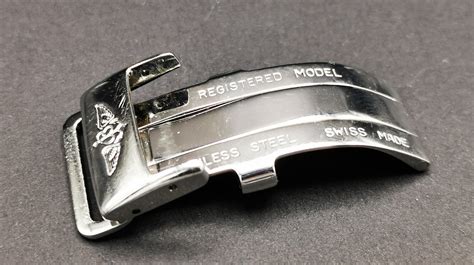 breitling faltschließe stahl 18mm|Breitling 18mm Breitling Faltschliesse Stahl Buckle Steel for .